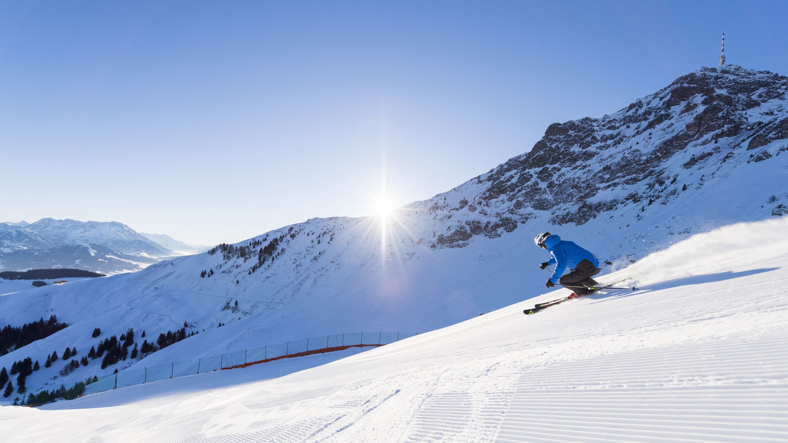 Skifahren St