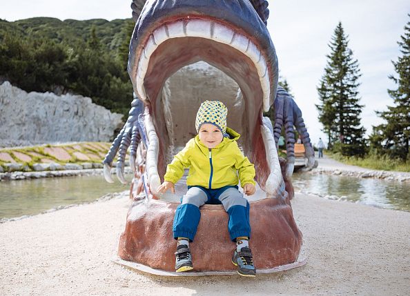 TriassicPark auf der Steinplatte Waidring Tirol